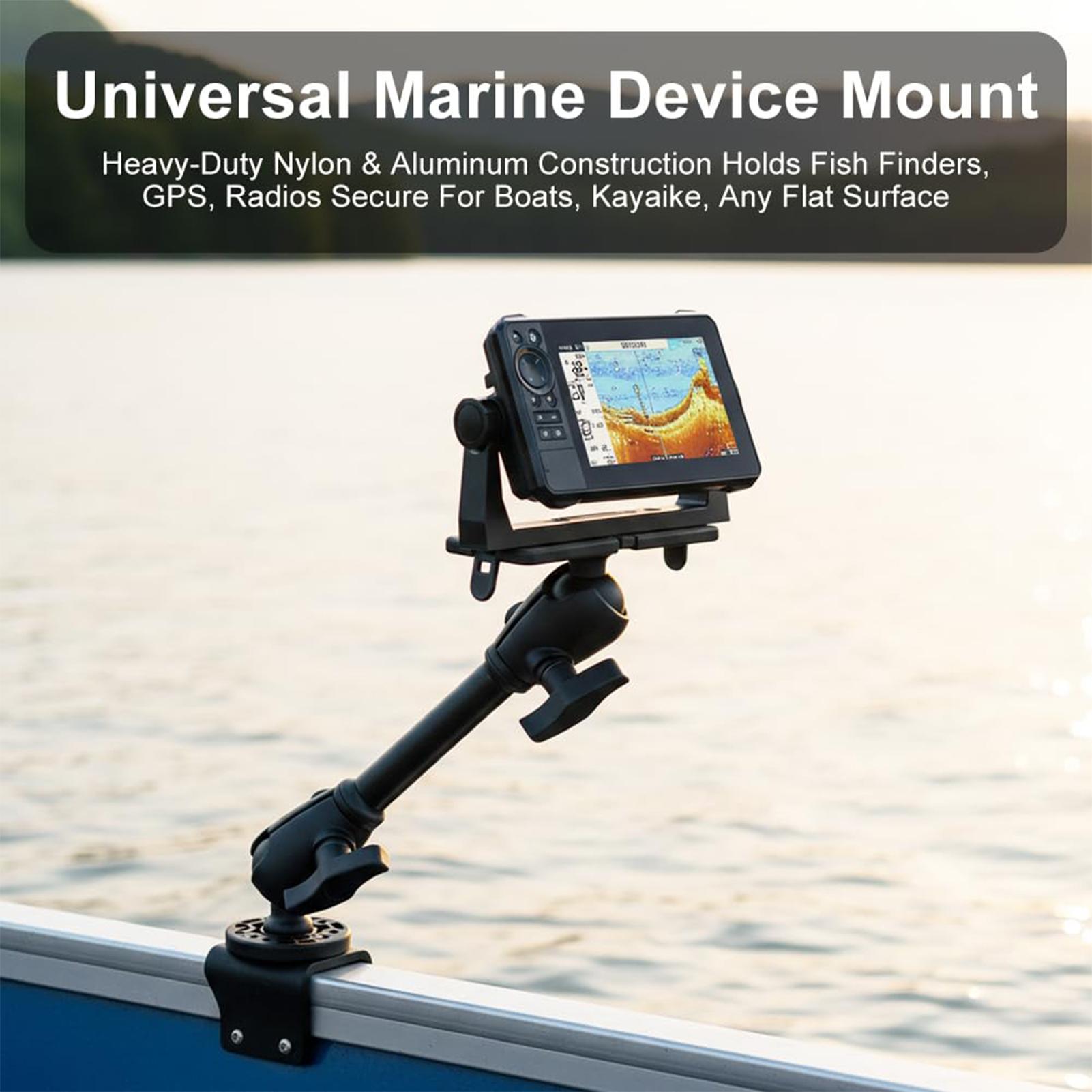 Fishing Kayak Fish Finder Mount - Dudukan Fish Finder Putar 360 Derajat,