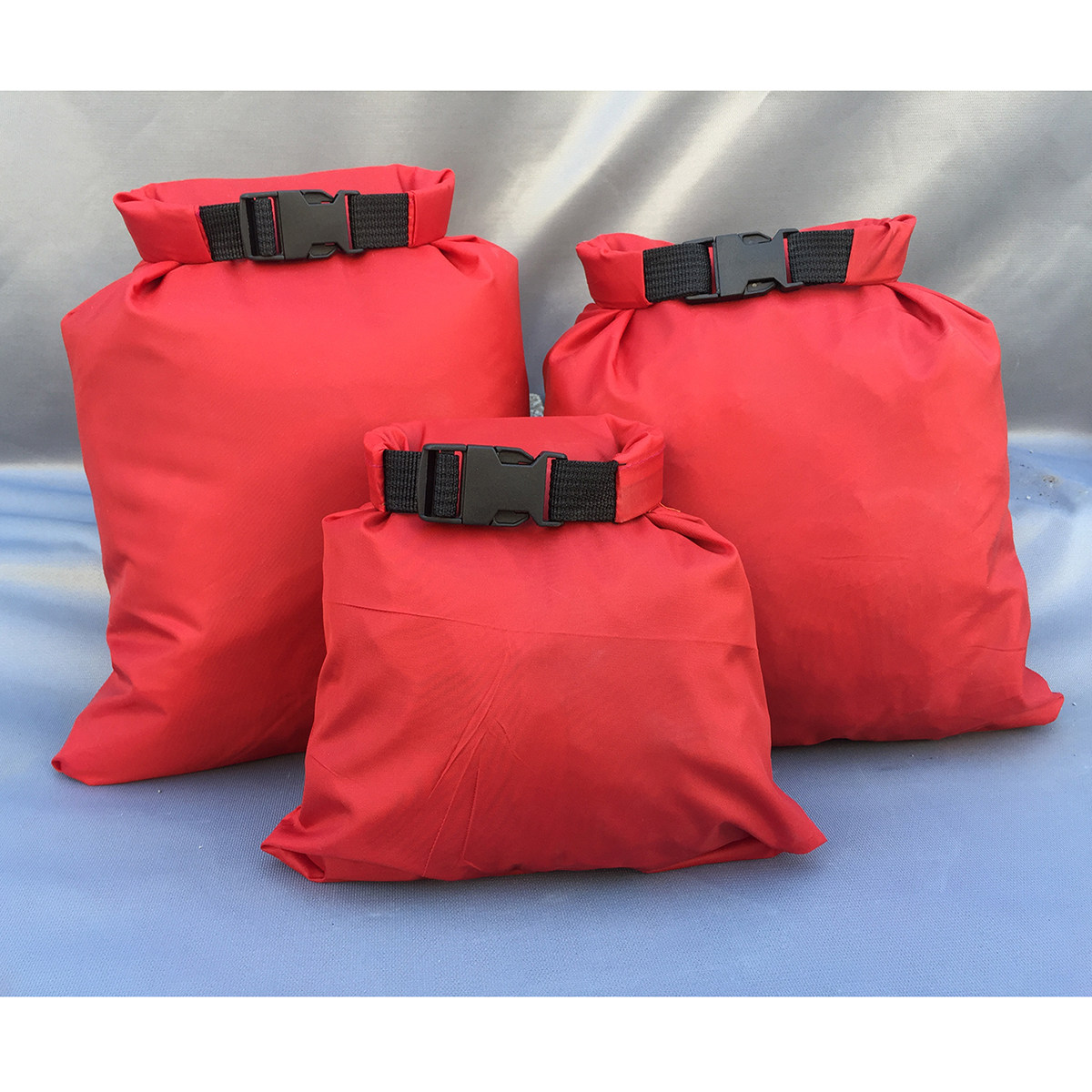 Fishing Kayak Storage Bag - 3 buah tas kedap air, terbuat