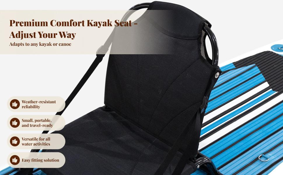 Fishing Kayak Seat - Kursi Kayak Kursi Kano Kursi Pantai