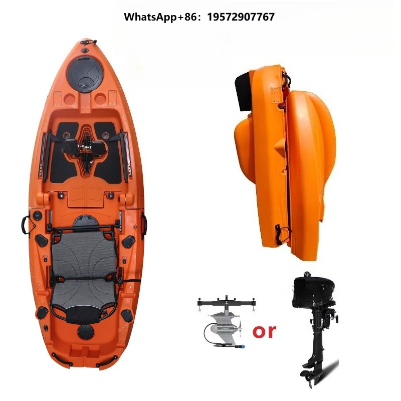 Kayak Lipat 1 Orang dengan Ped - Fishing Kayak Pedal Drive ulasan dan harga